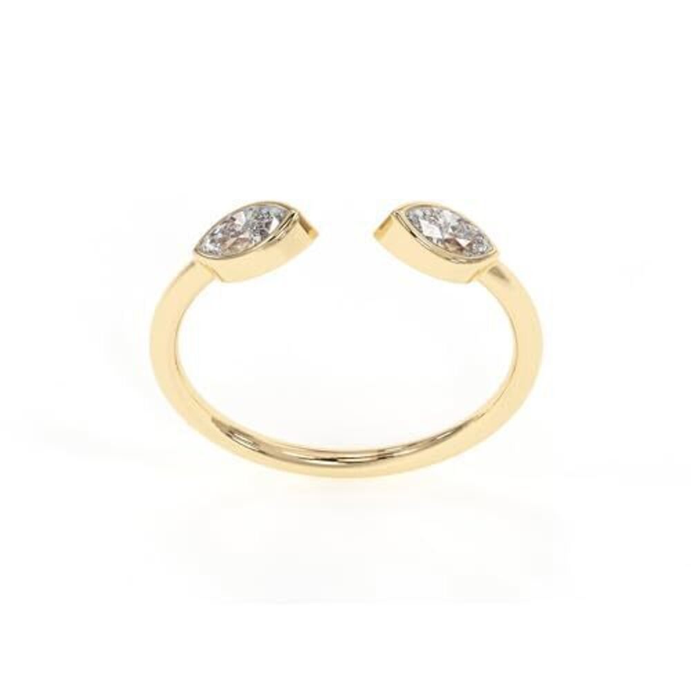 7484 Crystal Quart Rings, 18K Gold Rings Teen Girls That Don't Tarnish